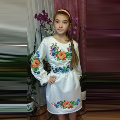 Платье детское "Кольорові сни"
