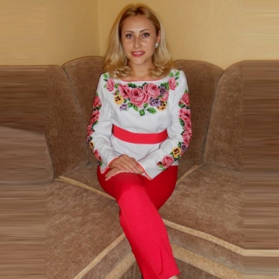 Сорочка жіноча "Рози і анютки 2" (без орнамента)