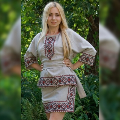 Платье жіночe "Чарівні квіти 4"