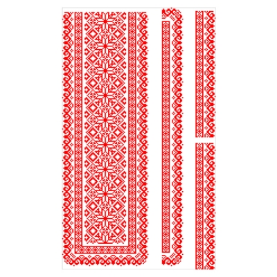 Сорочка чоловіча "ЧС 044" красная