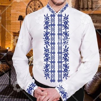 Сорочка чоловіча "200,2 синя"